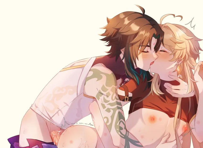 Xiao and Aether posted by Critical_Amphibian93