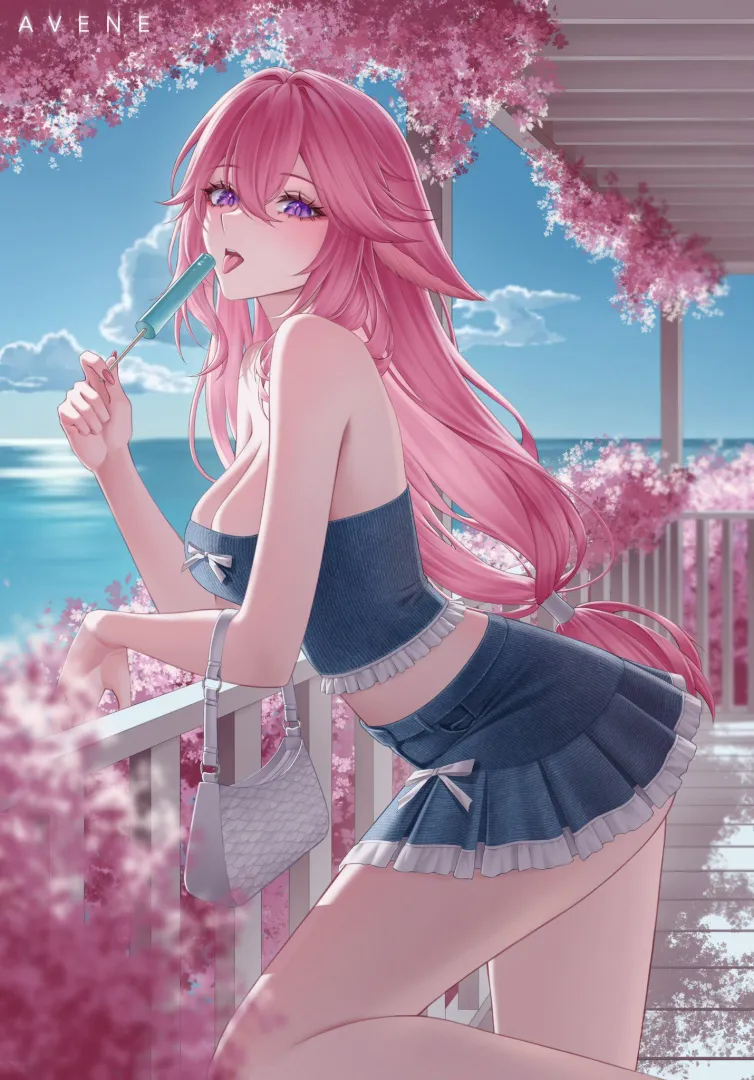 Yae Miko [Genshin Impact] posted by xdragon2k