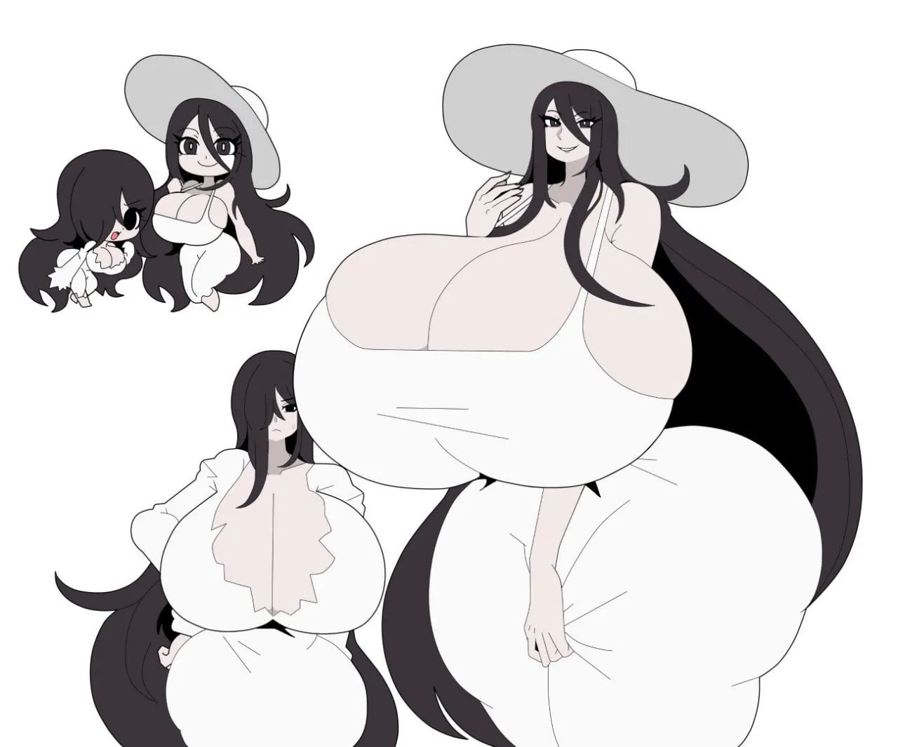 Yamamura Sadako & Hasshaku-Sama (casualdemo) [The Ring] posted by Then_Rooster_2598