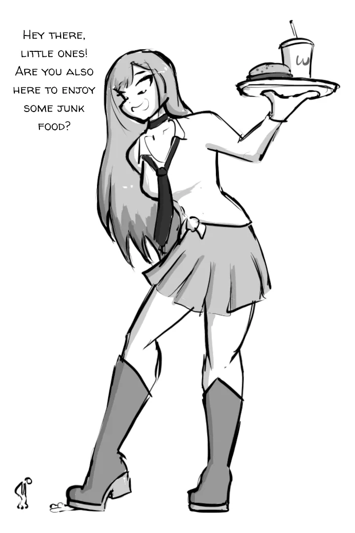 Yeah, they're not here for the food. posted by CeleraPrime