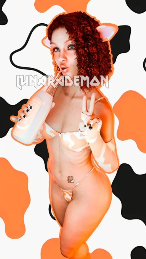 yes, Miku also offers some milk :3 (Mikaela Reid) by lunarademon