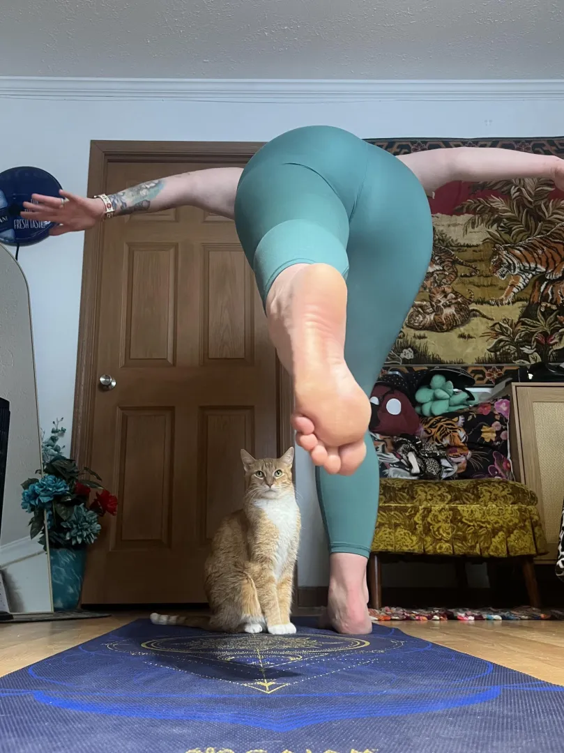 Yoga posted by QUEENBAVM0RDA