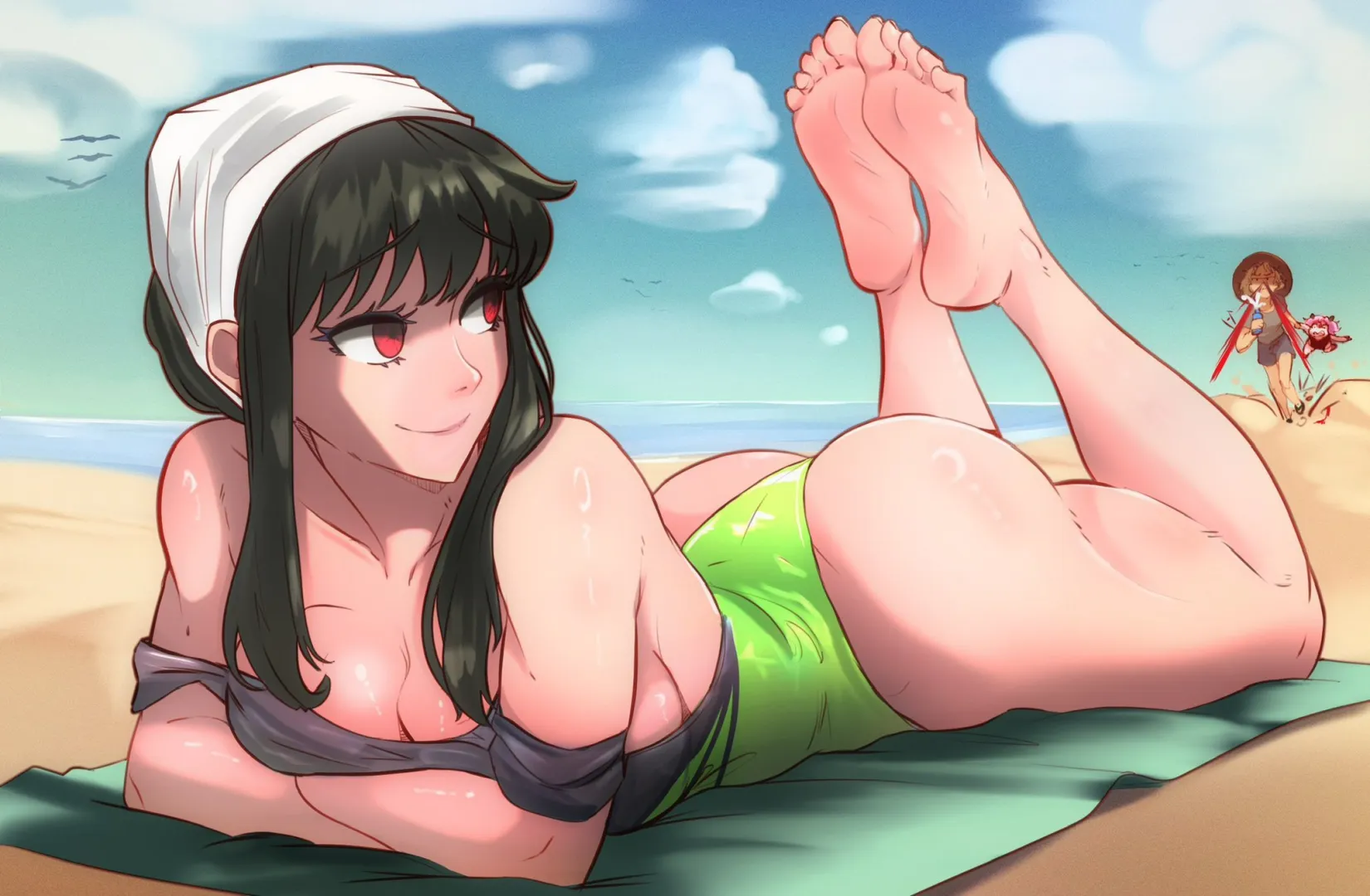 Yor at the Beach (Blysill) posted by asap_pocki