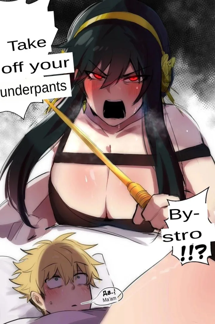 Yor's tough love [Credit to original owner] posted by greek_nympho