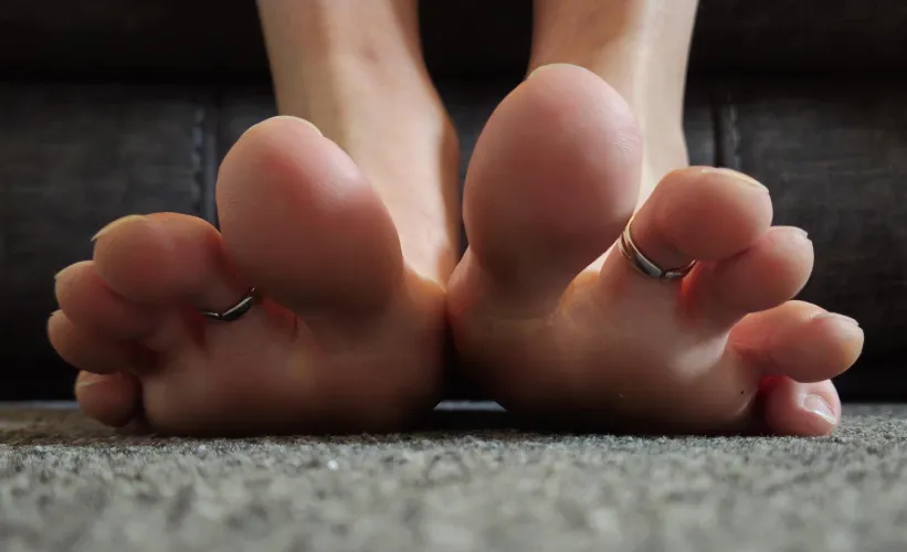 You are just a tiny little chastity bug. Don't disturb me, or I will crush you with my toe by BeautyfulFeet