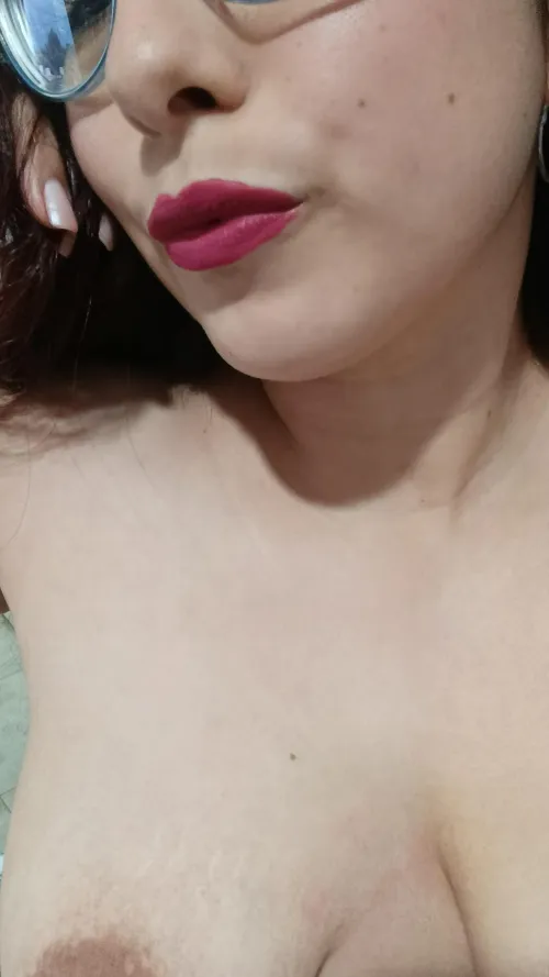 You can kiss me and smudge my lipstick by Open-Platform4122