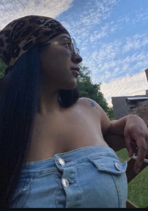 You can only see me from down there, while you, from up there, see how miserable you are. by niina_fz