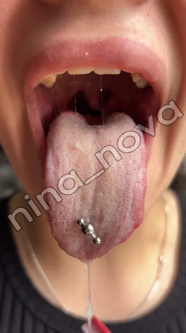 You consider my tongue long enough? posted by MissNinaNovaQueen