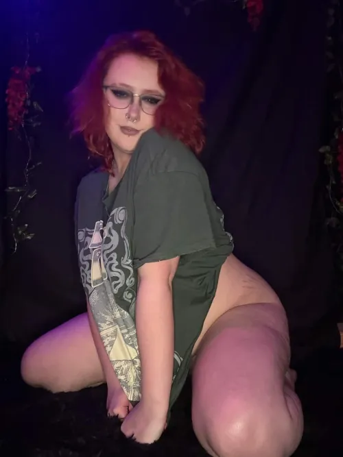 You could pull my red hair if you want by Nymphofthestyx