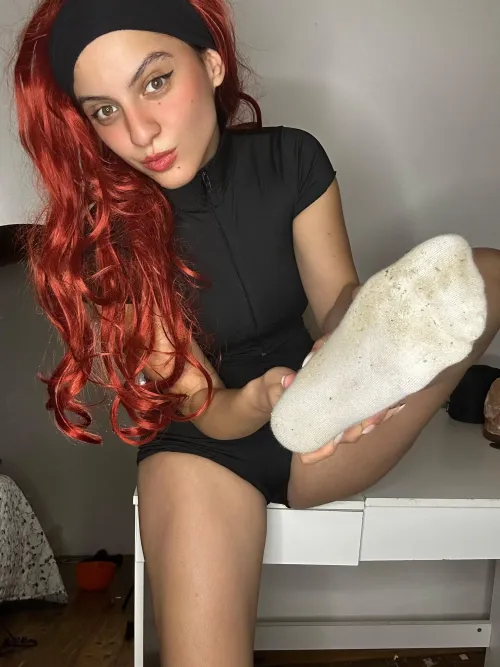 You deserve my nasty sock by xxxfedra