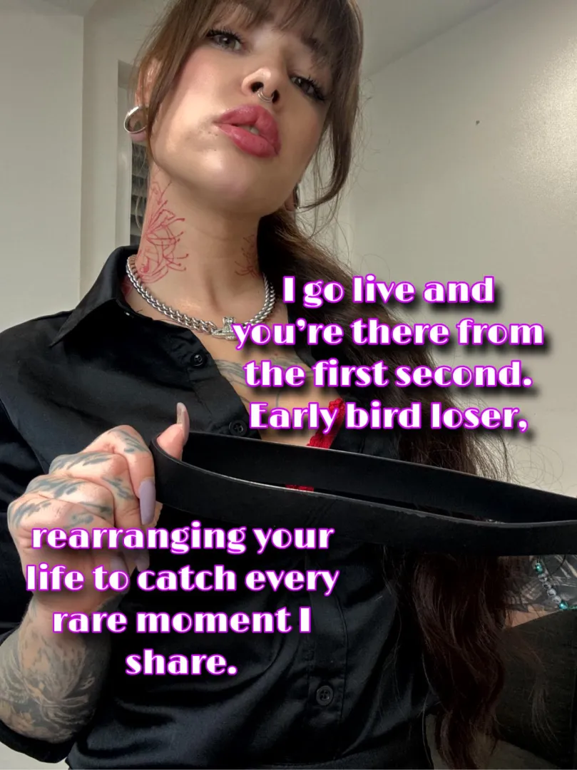 You drop everything for my notification posted by cuteMerry