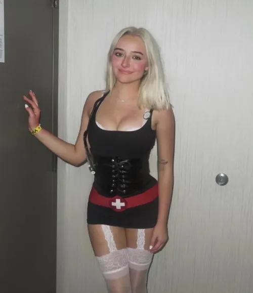 You found a computer program that could literally rewrite reality. You hadn’t used it for anything big yet. Your stepsister walks in dressed as a slutty nurse, must be theme night at the club she works at. “Help! I was playing with that character edi by cubbies2005