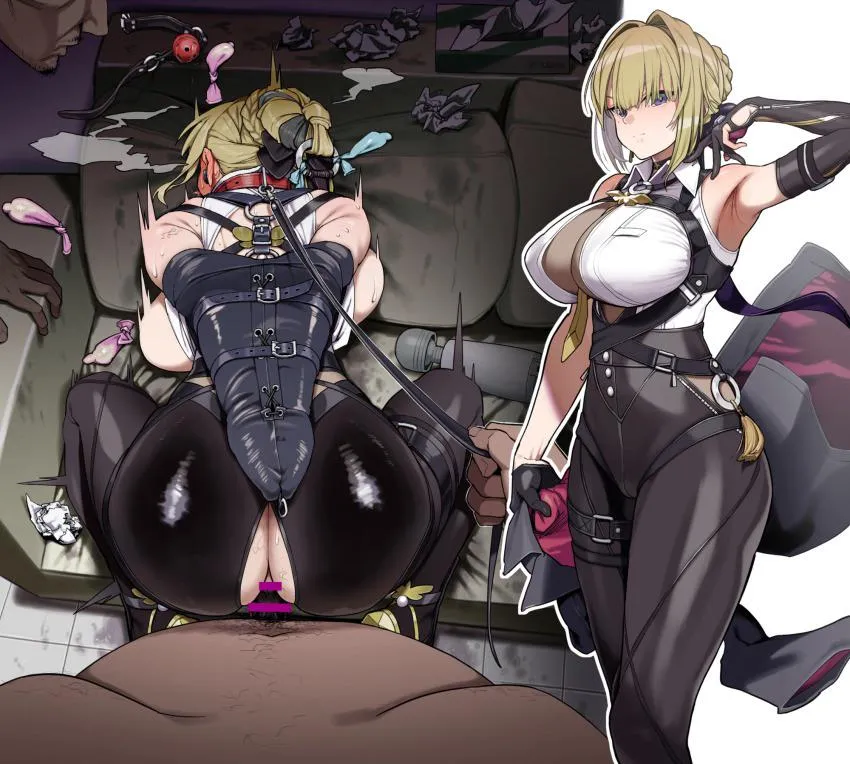 You get so wet when we tie you down. You love this, don’t you? posted by WestGrail