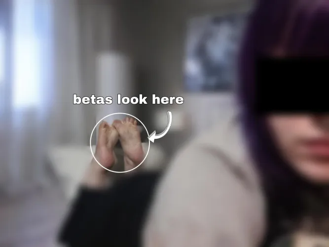 You get to see the pretty feet that touch the ground, say thank you. by goddessstar20