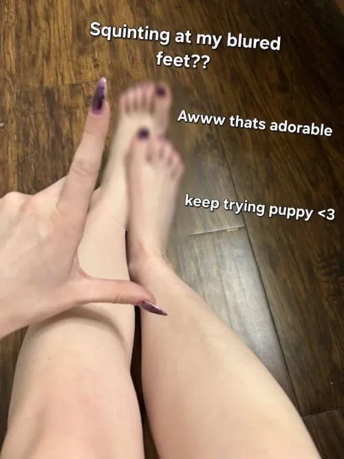 you have to earn the privilege of worshipping my feet.. good luck! by findom_queenbee