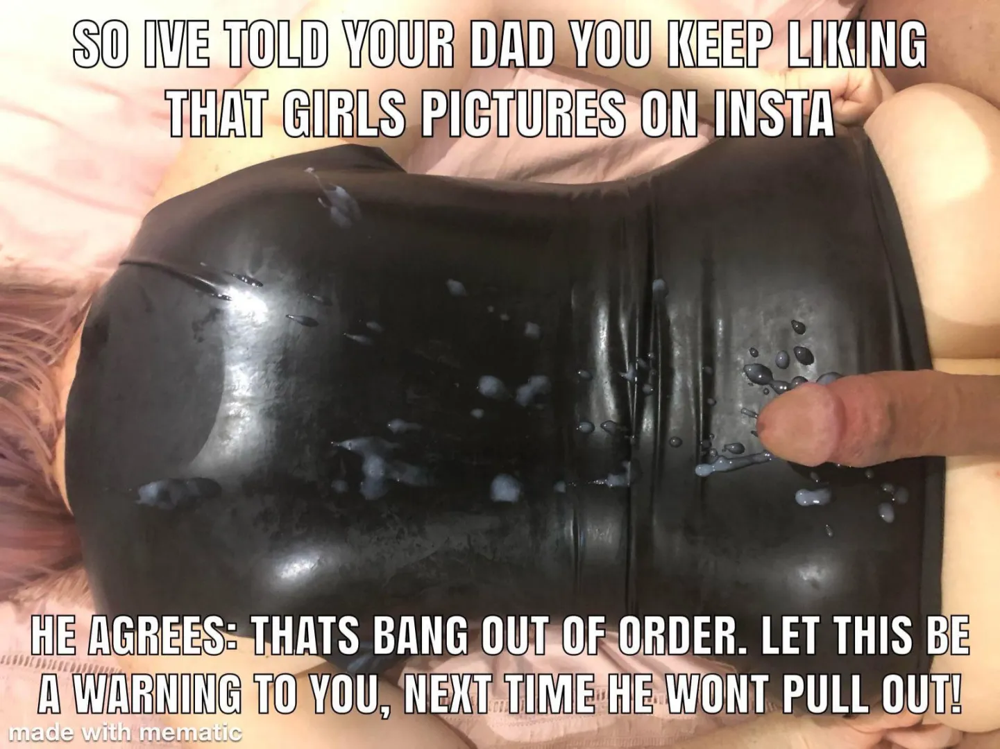 You keep liking all that lastex fetish stuff on instagram and had no idea your girl wore it…. Well… she doesnt for you… posted by consettperv1