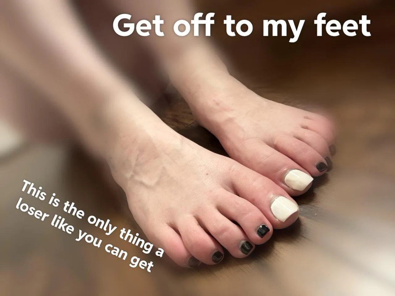 you know feet are all you need anyway. posted by findom_queenbee