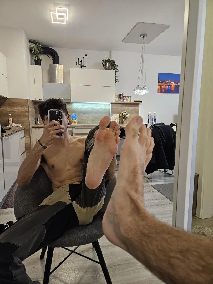 You know what they say about big feet.. posted by MassiveMaterial1154