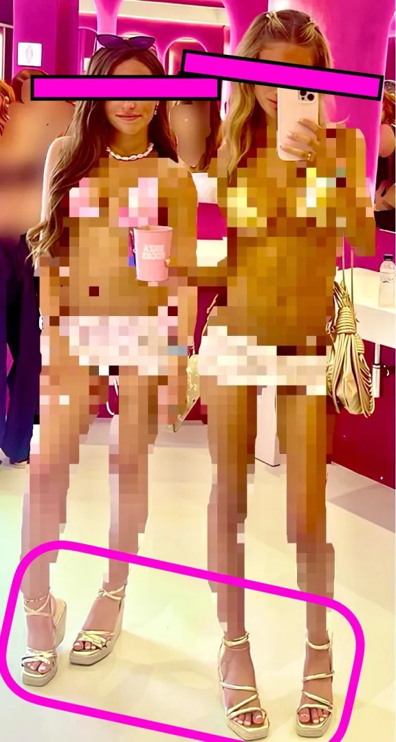 You met two brats at the resort pool. They sized you up immediately as the broke-dick, PIED, loser that you are and had you wrapped around their fingers. You went from buying them drinks for their attention to paying for their vacation for feet pics. Suc posted by WesMantoothBNWO