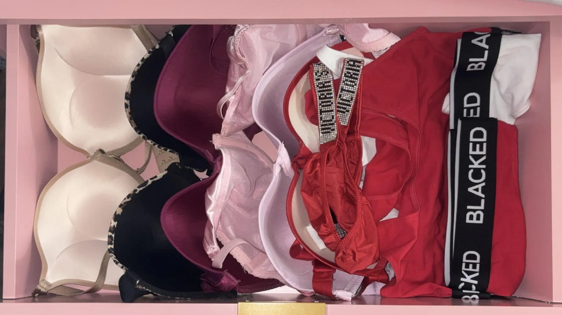 You open your girlfriend’s drawer and spot something… what do you do?  posted by babycamilla