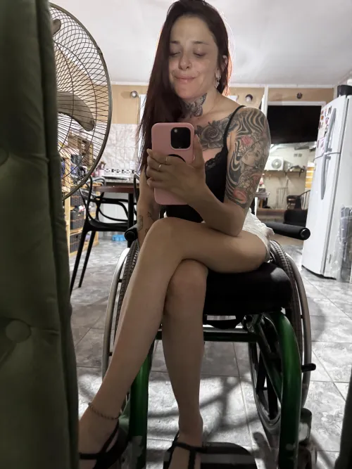 You see me attractive, they are in a wheelchair. Incomplete spinal cord injury C5 C6 by LUXYGIRLS62