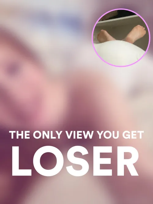 You should be very greateful for it, loser. by GoddessAmis