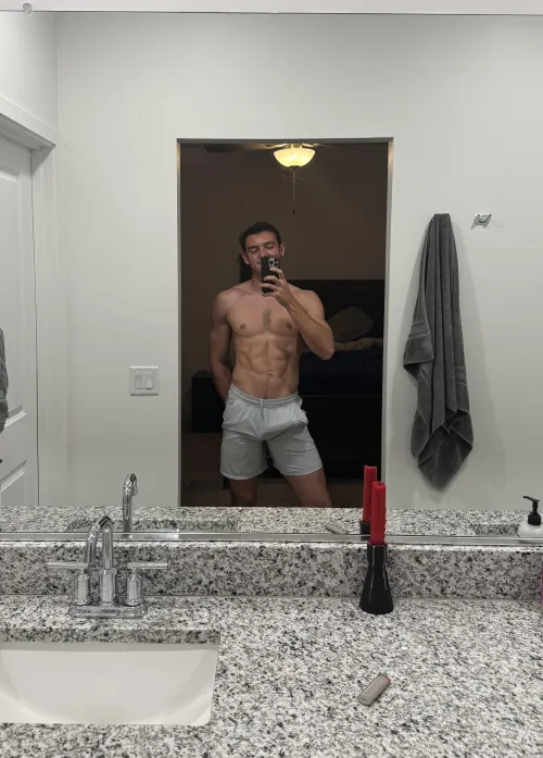 You think anyone at the gym noticed? by skyguyy22