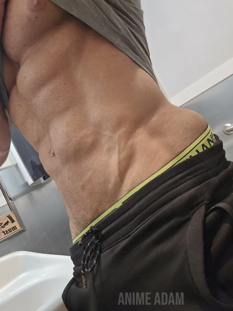 You walk into the locker room and see this. What happens next? posted by animeadamfantasy