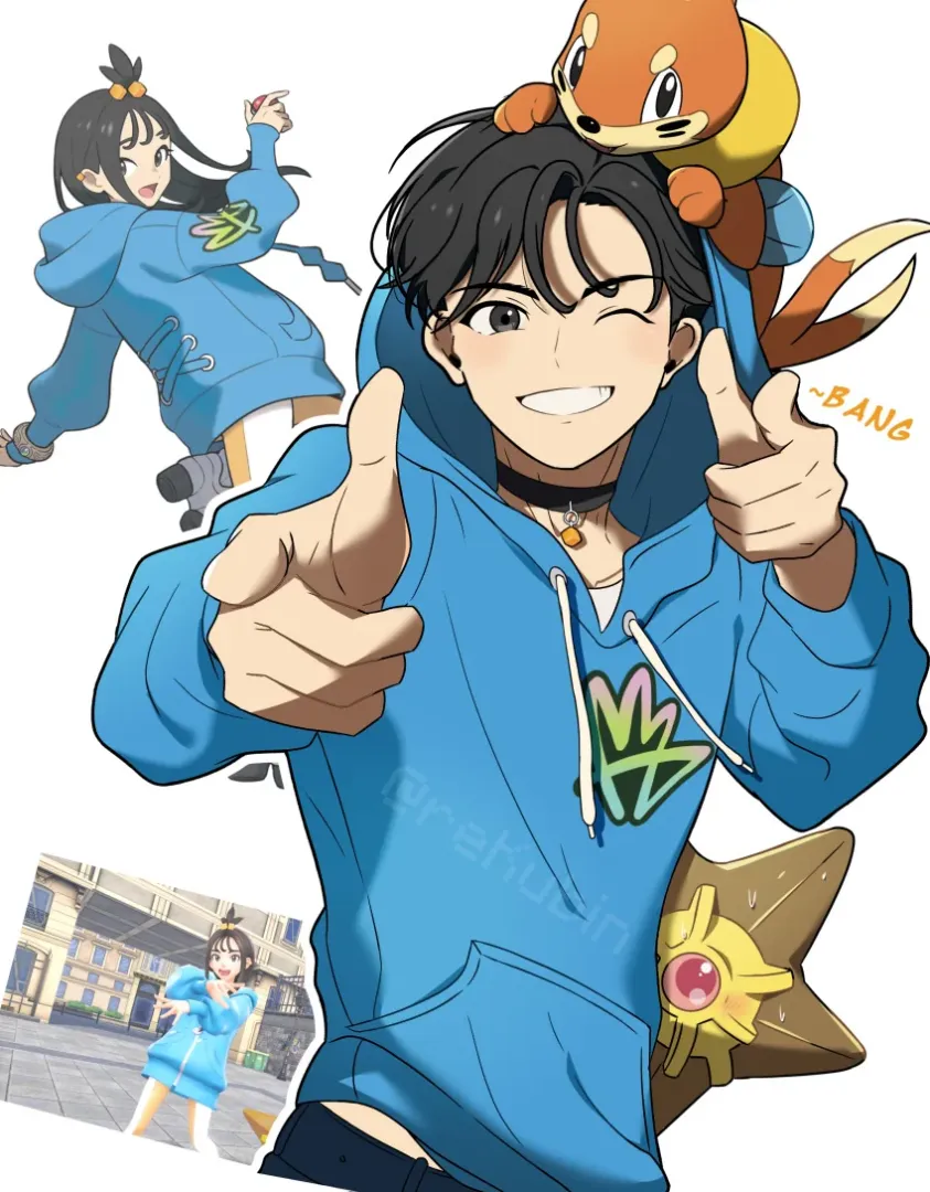 You were excited for your friend to come over, of course you were surprised when Lance came to your door. He then explained how he had swap class and you got where this was going... your dorky best friend was now the star of the swim team... did... did h posted by Waddlewingding