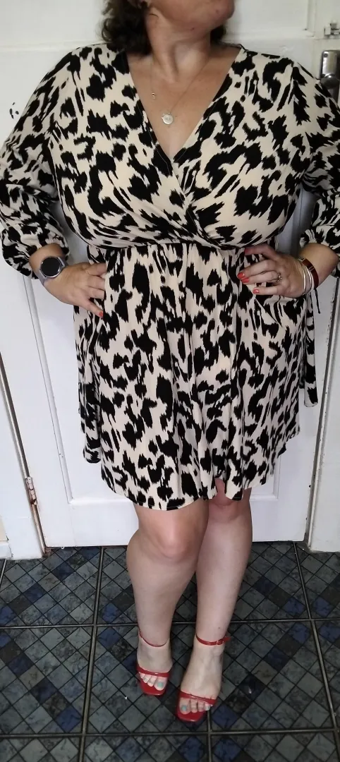 You won't find a bra under this dress posted by Rae-Swallows