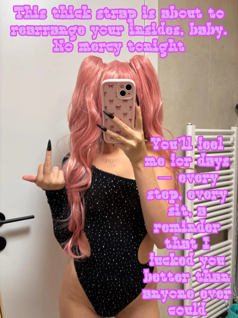 You'll feel me for days every stop! ‍ [Imagefap:princessdollmie] posted by PinkDolxo