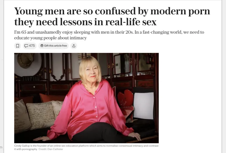 Young men are so confused by modern porn they need lessons in real-life sex by DSCholly