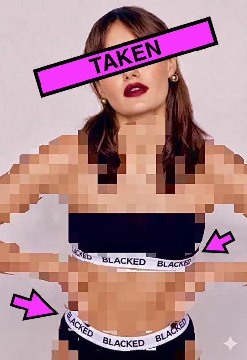 Your brain wouldn’t survive Ella Purnell modeling Blacked brand clothing. She has to stay censored. by WesMantoothBNWO
