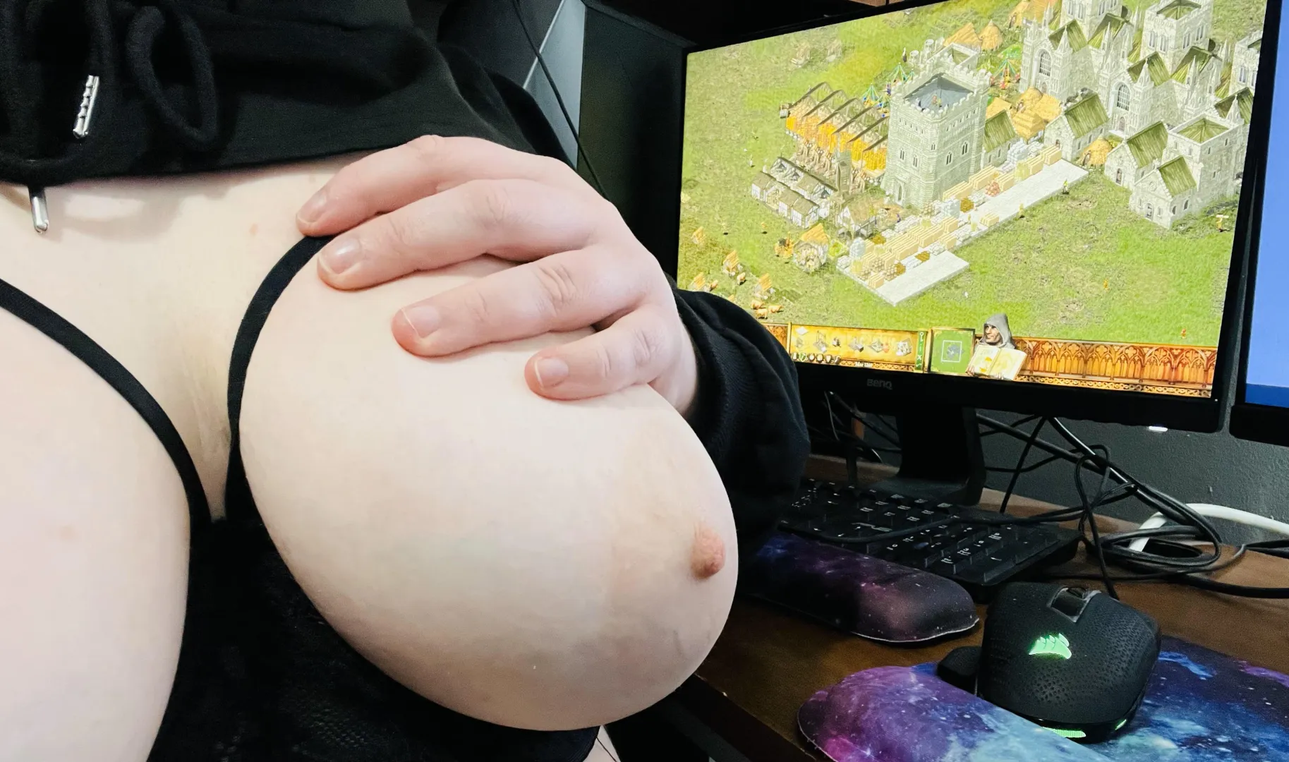 Your busty naughty gamer girl posted by Miss_C11