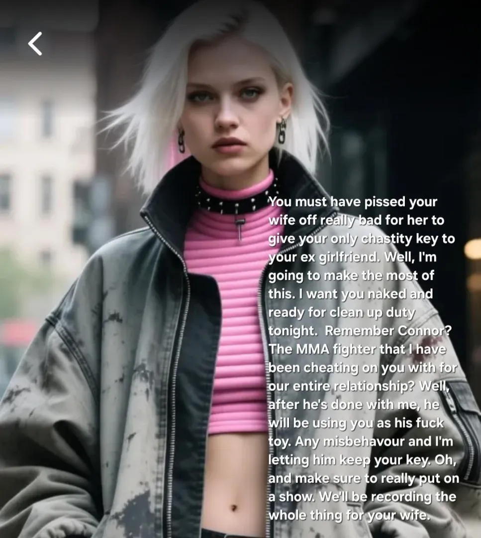 Your Ex Girlfriend is Your Keyholder!!! [Ai Image] posted by AlltheseShadows