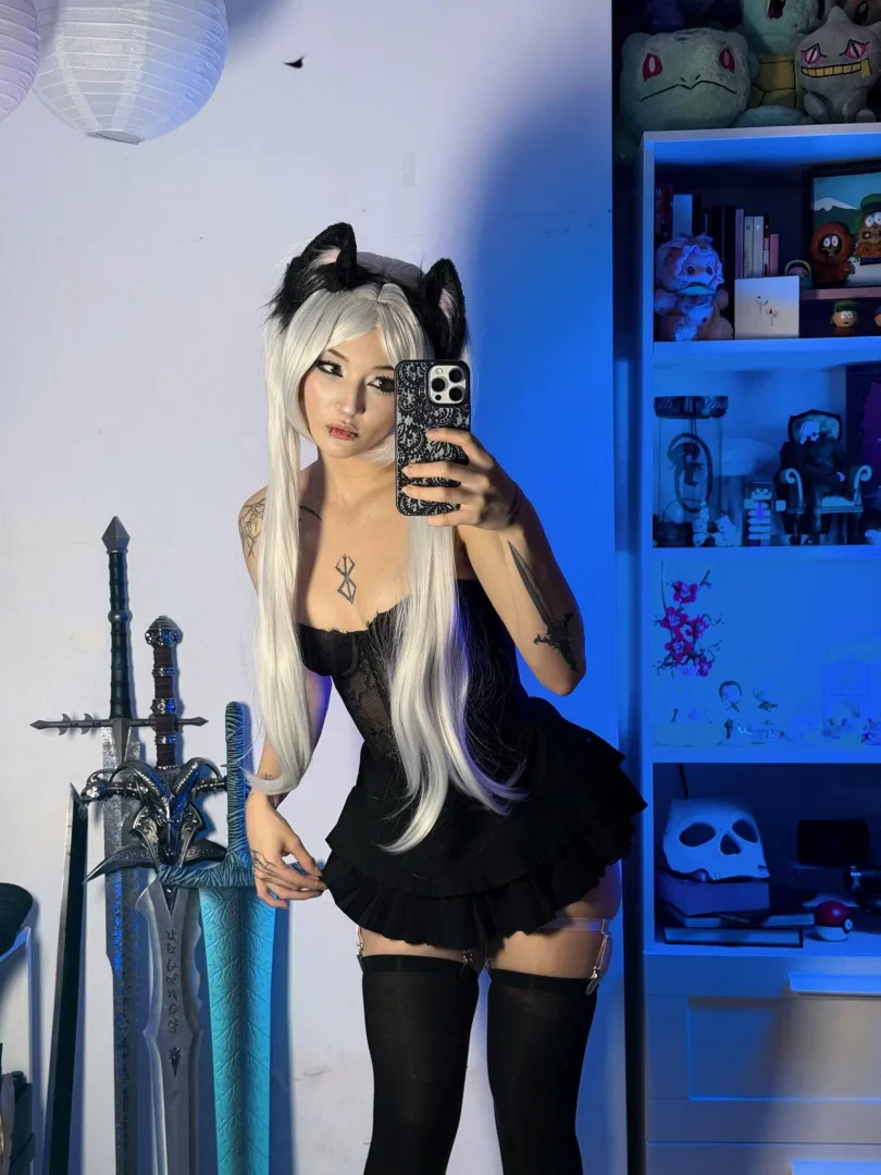 Your little kitten is begging for some serious training tonight, papa posted by SugarFrequency