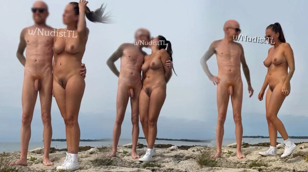 Your new 16:9 wallpaper of your nudist beach freaks friends  let us know if you use us ❤️ posted by NudistTL