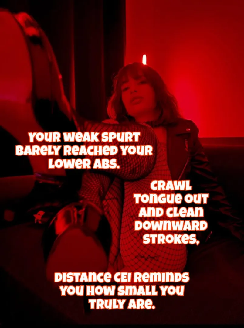 Your pathetic spurt didn't even make it far posted by cuteMerry