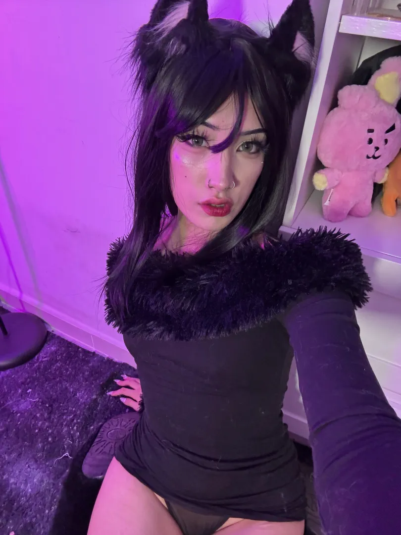 Your perfect obedient pet, tail up and ready for whatever you wanna give her posted by ElaraMason