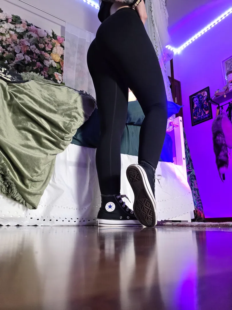 your place is on my floor next to my sneakers posted by sakurablossombaby