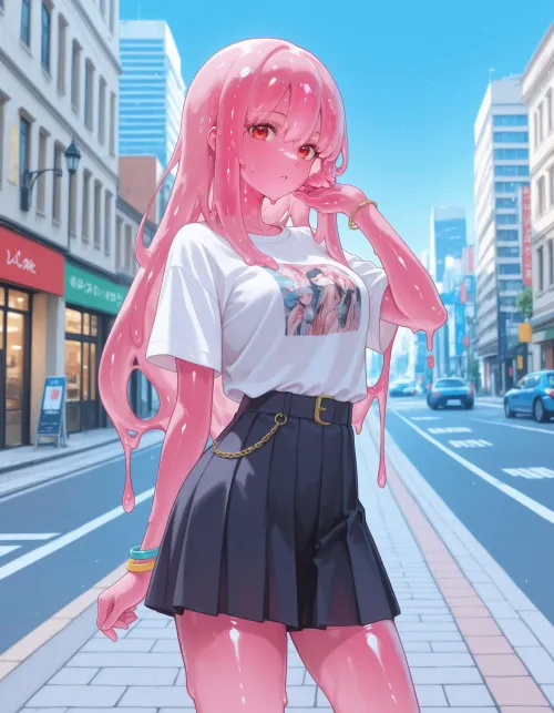 Your Slime Girl GF- City by Training-Gur7307