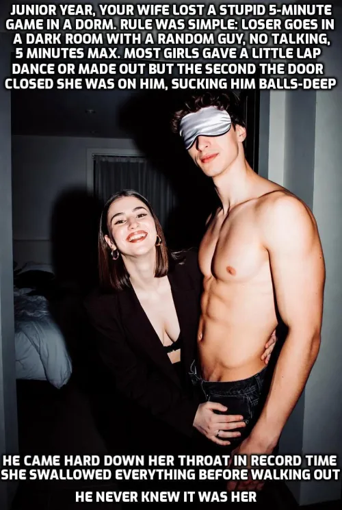 Your wife used to like challenges. by textfantasy