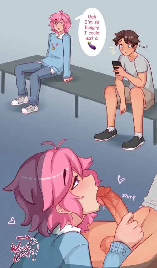 You're not you when you're hungry by WeirdoDorkDrawsStuff