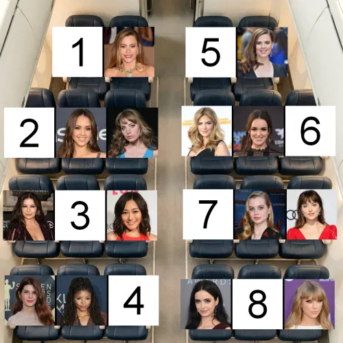 You're on a 12 hour flight, they're all gassy and will be farting and burping non-stop the whole flight 6. Where are you sitting? by LoverOfTigBitties