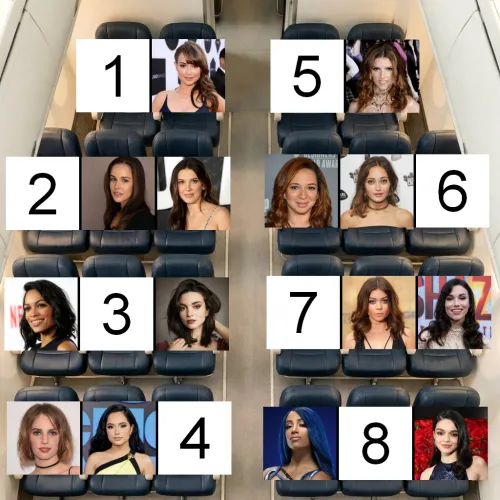 You're on a 12 hour flight, they're all gassy and will be farting and burping non-stop the whole flight 5. Where are you sitting? by LoverOfTigBitties