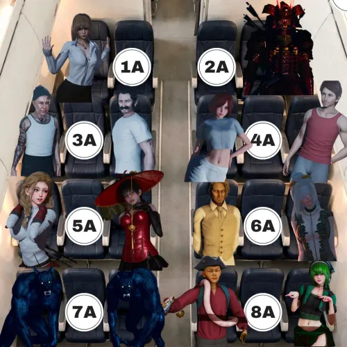 You’re on a 12 hours flight , which seat would you choose ? ( The continuation of the last weekend ) by LouisKing1212