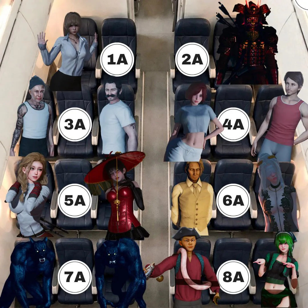 You’re on a 12 hours flight , which seat would you choose ? ( The continuation of the last weekend ) posted by LouisKing1212