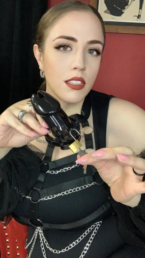 You’ve always wanted a dominant GF…until you realize she owns your orgasm by sweetnaughtywhispers