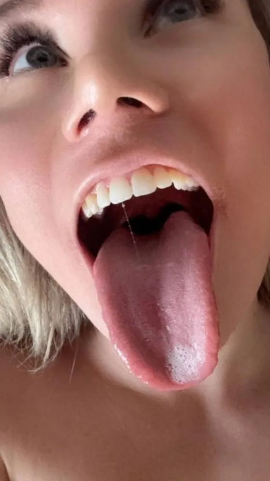 You’ve got 3 seconds before this tongue gets you in trouble  posted by jennyahegaoblonde
