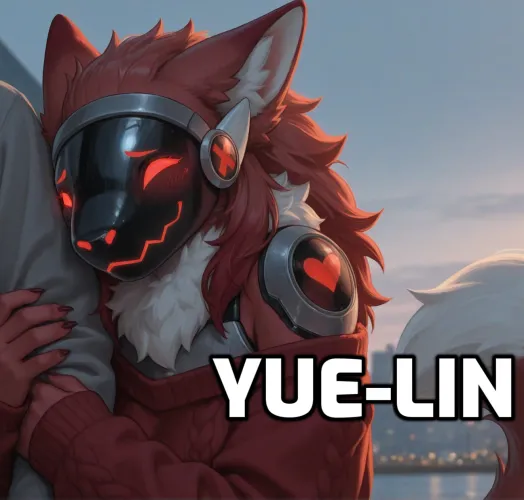 Yue-Lin, the Cantonese Protogen by Lucky-Paw-